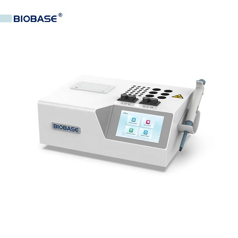 BIOBASE Blood Coagulation Analyzer Medical Diagnosis Equipment Open system Built-in thermal  for lab and hospital