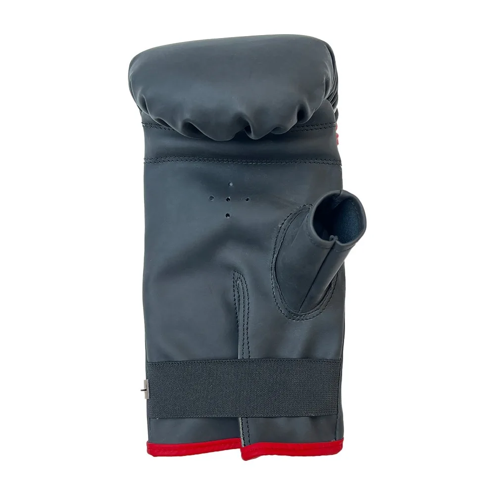 REX Custom Printed Boxing Bag Mitts Matte Black Artificial Leather Punching Gloves for Training 4oz, 6oz Fitness Mitts