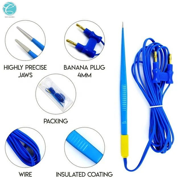 New Custom High Quality Bipolar Forceps with Cable Wholesale Low Price Bipolar Forceps