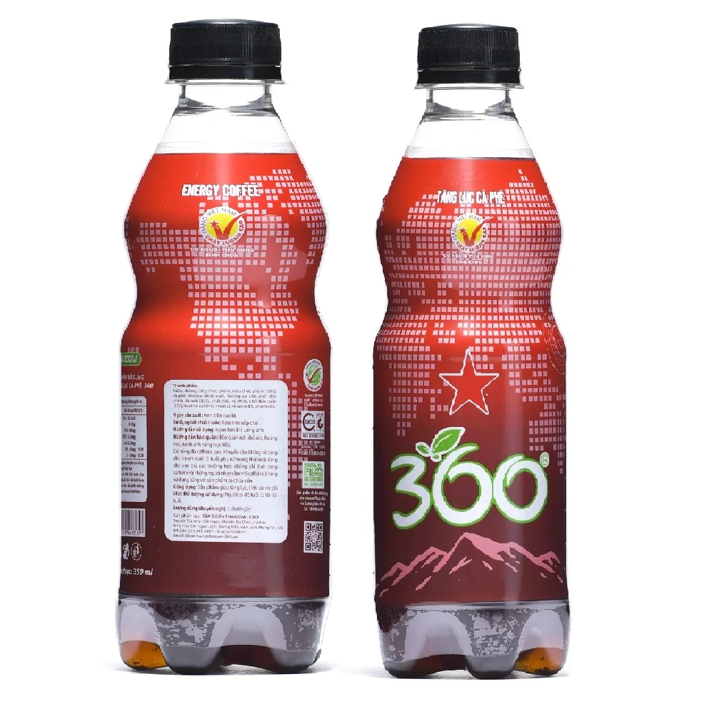 Хит продаж пищевые продукты и напитки 360 энергетический напиток для кофе 12 месяцев Сертификат ISO бренд Thaicom