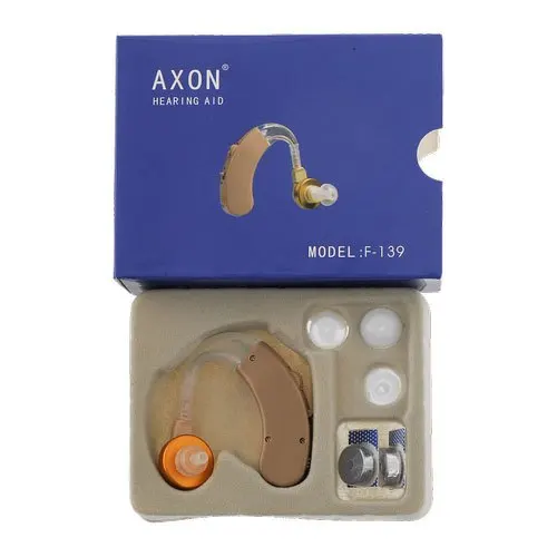 Axon mini hearing aid F 139 bte hearing aids CE hot selling bte cheap price made in China Hearing Aids The Elderly new ear bte