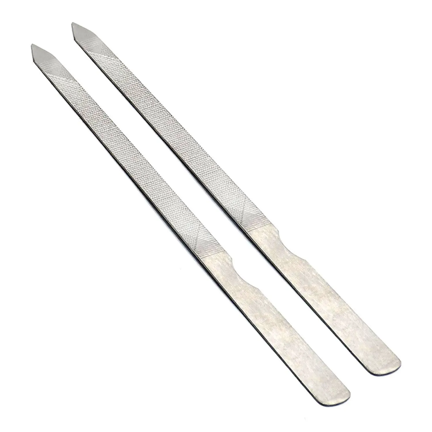 Manicure Finger Nail Accessories 4.5 Inch Triple Cut Stainless Steel Nail File Custom Made Wholesale Low Price