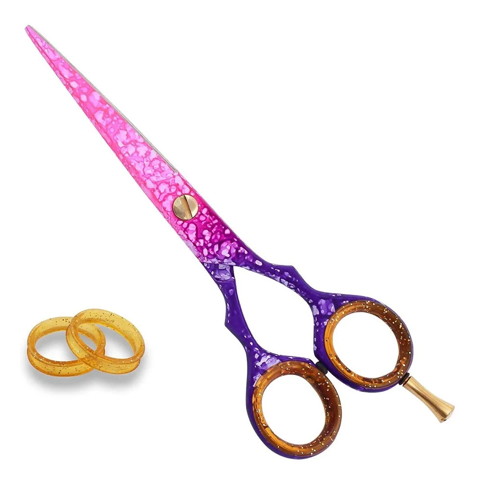 Best Selling Professional Stainless Steel Barber Set Sharp Tip Hair Scissors with Metal Handle Salon Use Beauty Care Wholesale