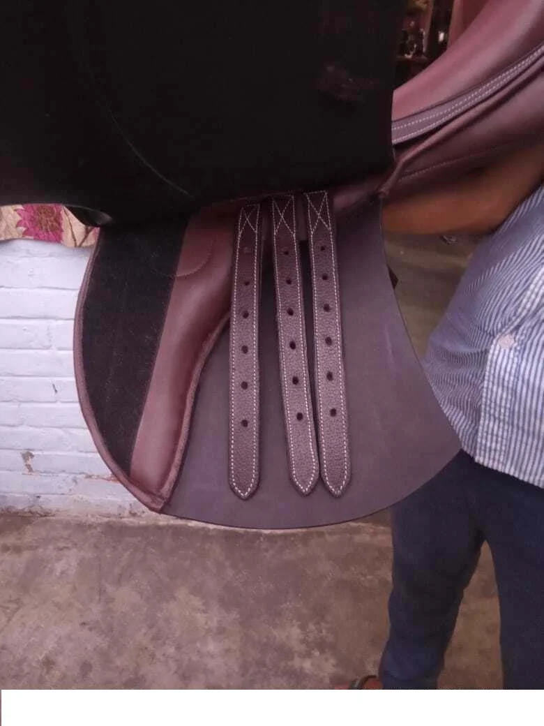 Wholesale Equine DD Hide Leather English Endurance Saddle For Horse Riding Or Jumping Genuine Low Price OEM Manufacturer