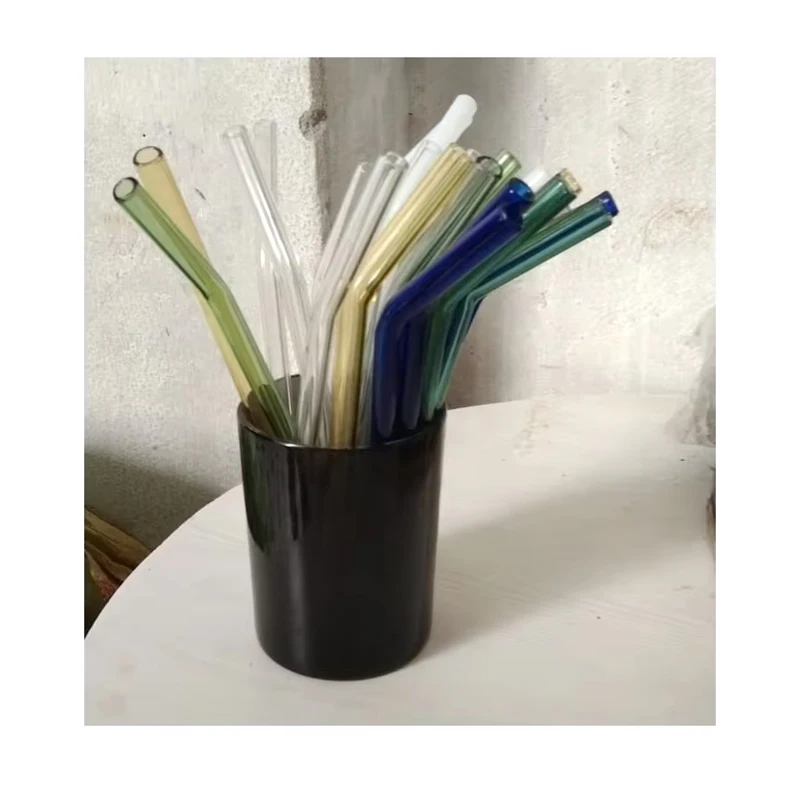Indian Manufacturer Best Product Colorful Glass Straw Available At Bulk Quantity