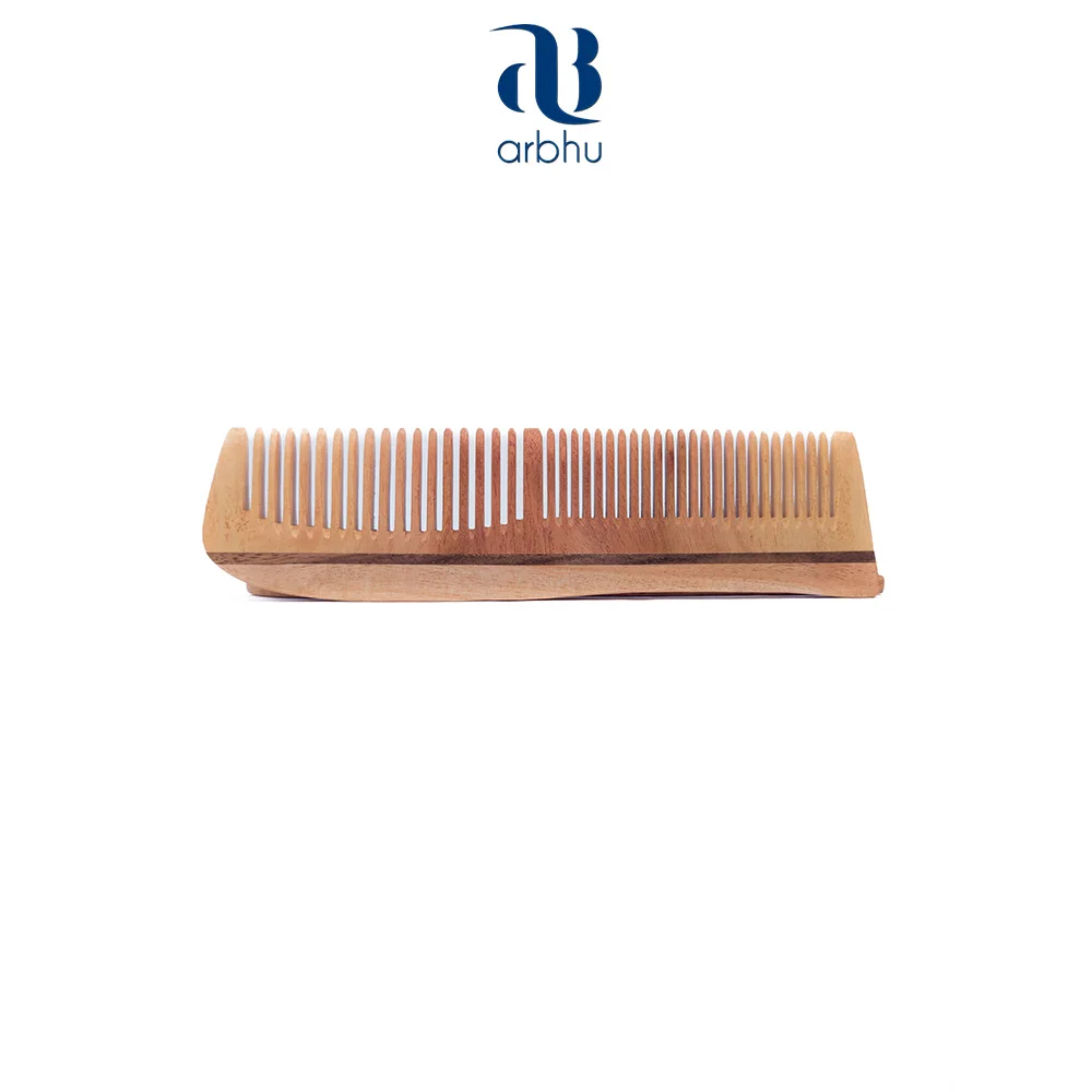 Customized Ecofriendly Neem Wood Combs |  High Quality Neem Comb Hairstyling Tools | Natural Neem Wooden Combs