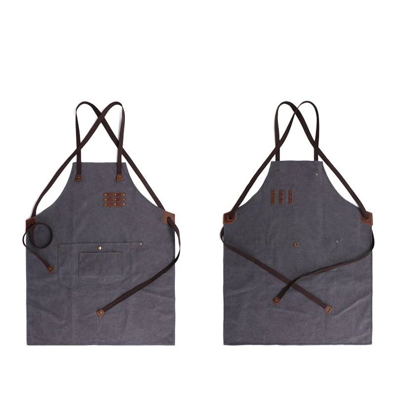 Premium Quality Barber Apron |  Barber Salon Hairdressing Tools Scissors Combs Brush Clippers Holder Apron Custom Logo