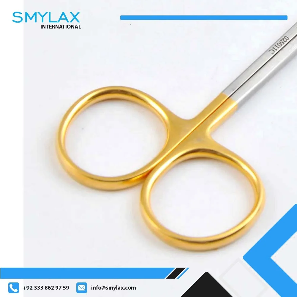 TC Dissecting Scissors Iris Cvd S-S 11.5Cm Cervical Curettes Orthopedic Spine Instruments