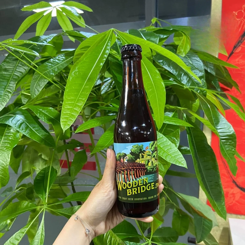 Beer Craft Wooden Bridge Ipa Fast Delivery Unique Hop Aroma Wholesale Alcoholic Beverage Vietnam Manufacturer