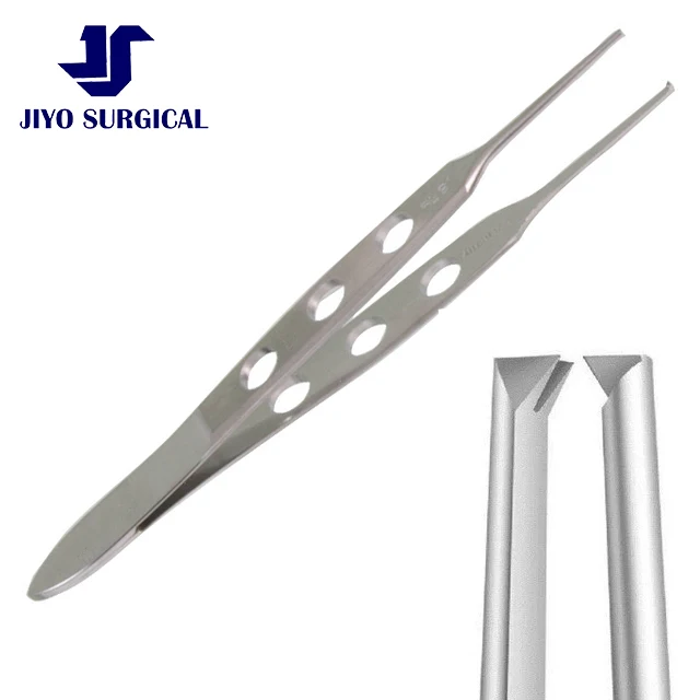 High-Quality Stainless Steel Bishop-Harmon Forceps for Fine Tissue Manipulation Ideal for Ophthalmic and Micro Surgery