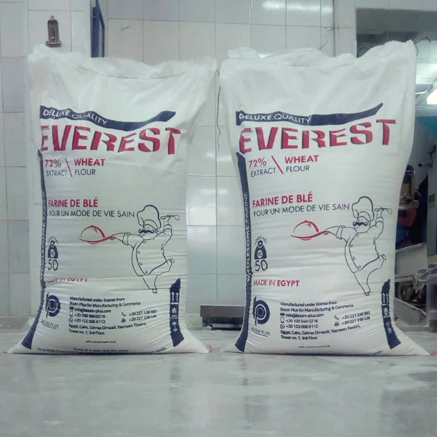 Everest 50Kg Premium Wheat Flour for Bakery Pizza Maida Cake Mix Perfect for Professional Kitchens