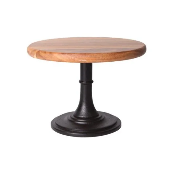 Ручной работы оптовая продажа золотистая отделка железная подставка для торта с металлической основой ручная работа лучшее качество круглая форма тарелка