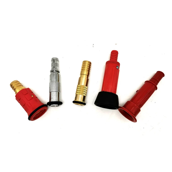 Made in china superior quality brass hydrant DN25 30 mfire fire hose reel nozzle types