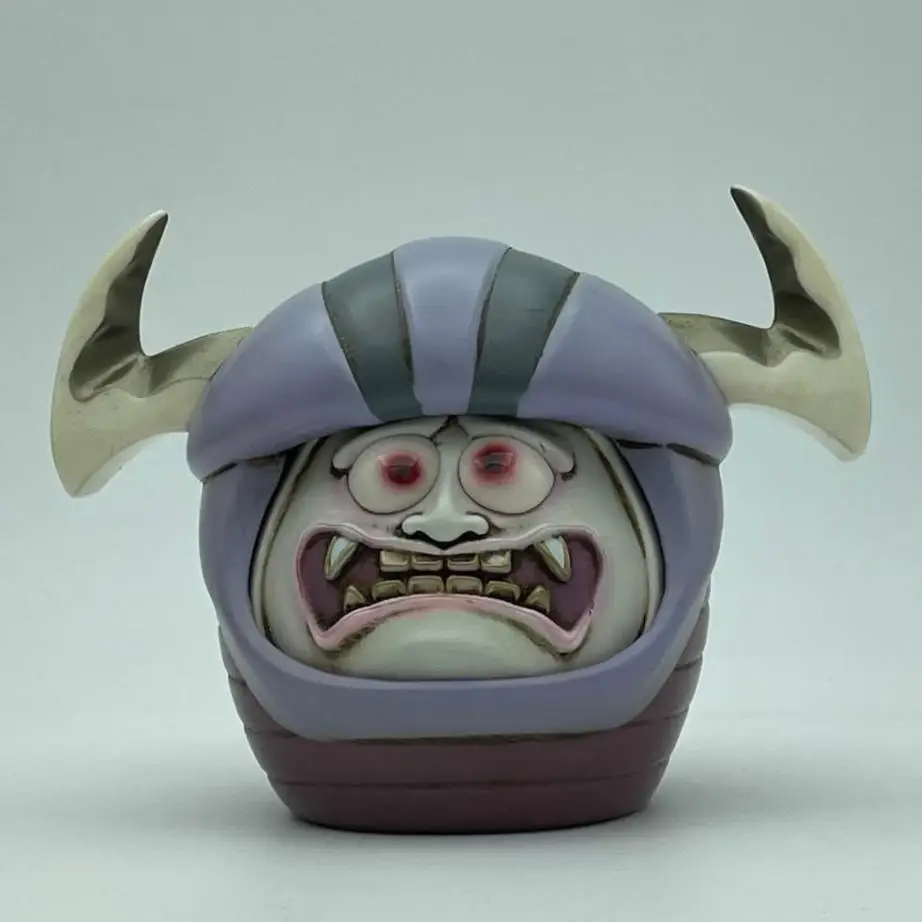 Comic Animation Mazinger Character Crossover Darumonster PVC Designer Decoration Painting Figurine Collectible Ornament D