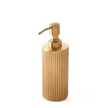 Excellent Quality Handmade Soap Dispenser Golden Metal Soap Dispenser Stainless Steel Lining Soap Dispenser Hot Arrival
