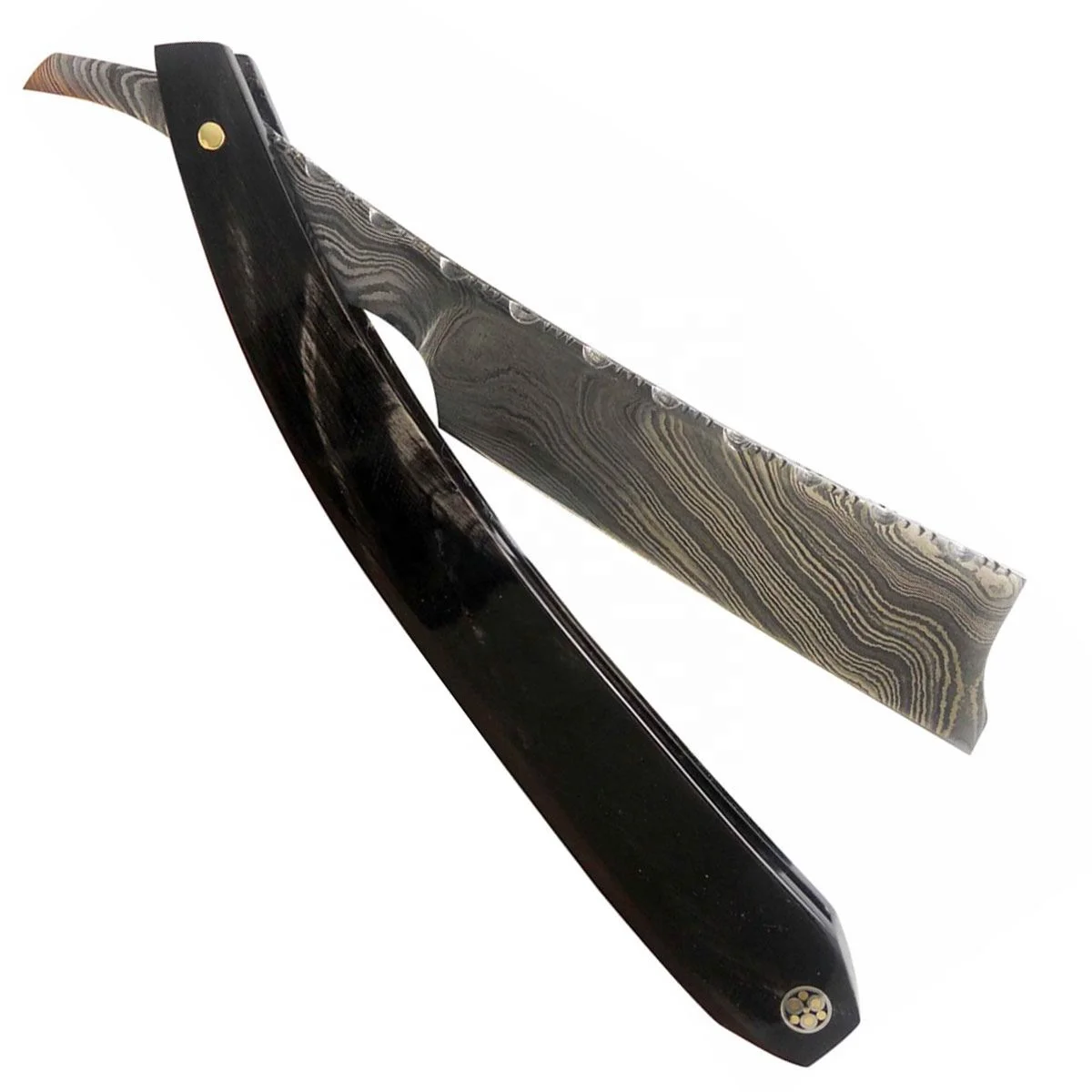 Best Quality Classic Handmade Barber Straight Razor Blade Cut Throat Shaver For Shaving , Hair texturing For Men