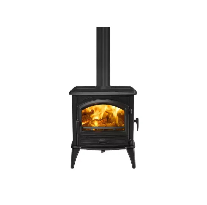 6 KW Cheap hydro wood pellet stove with european pellet stove Small Cast Iron Portable Auger Motor Pellet Stove Sale Black Red
