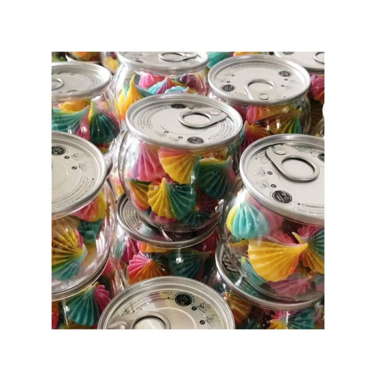 Тайская закуска, красочный жевательный сладкий десерт с ароматом, 120 г/коробка