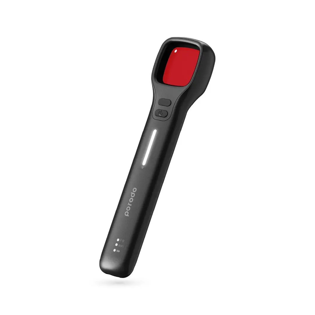 Porodo Self Defense OEM Personal Security Alarm Keychain Anti Attack Emergency Personal Alarm Pink Black Yellow LED