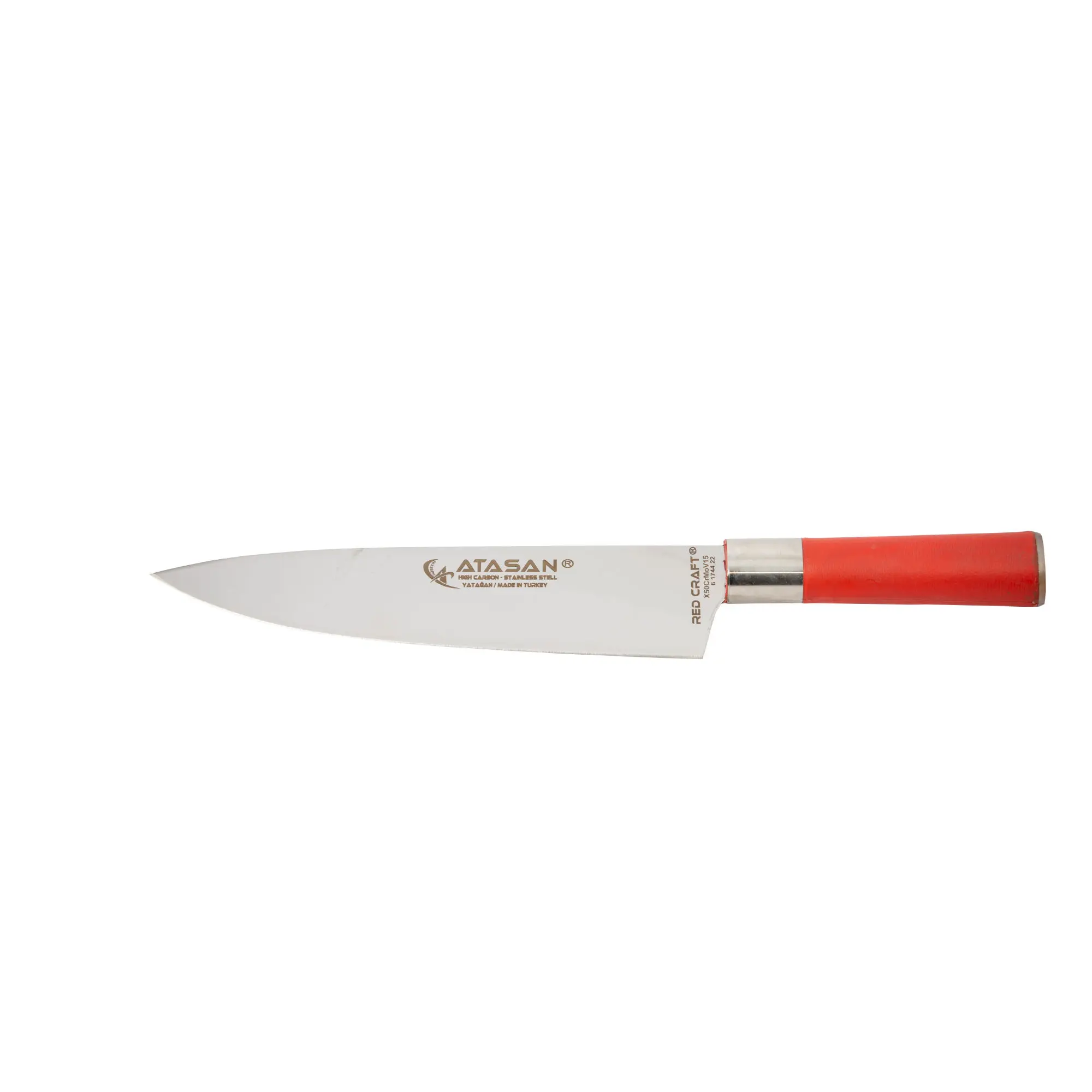 Amazon продавец ATASAN Red Craft Chef нож № 3 профессиональный шеф-повар кухонный мясника ножи высокого качества из нержавеющей стали