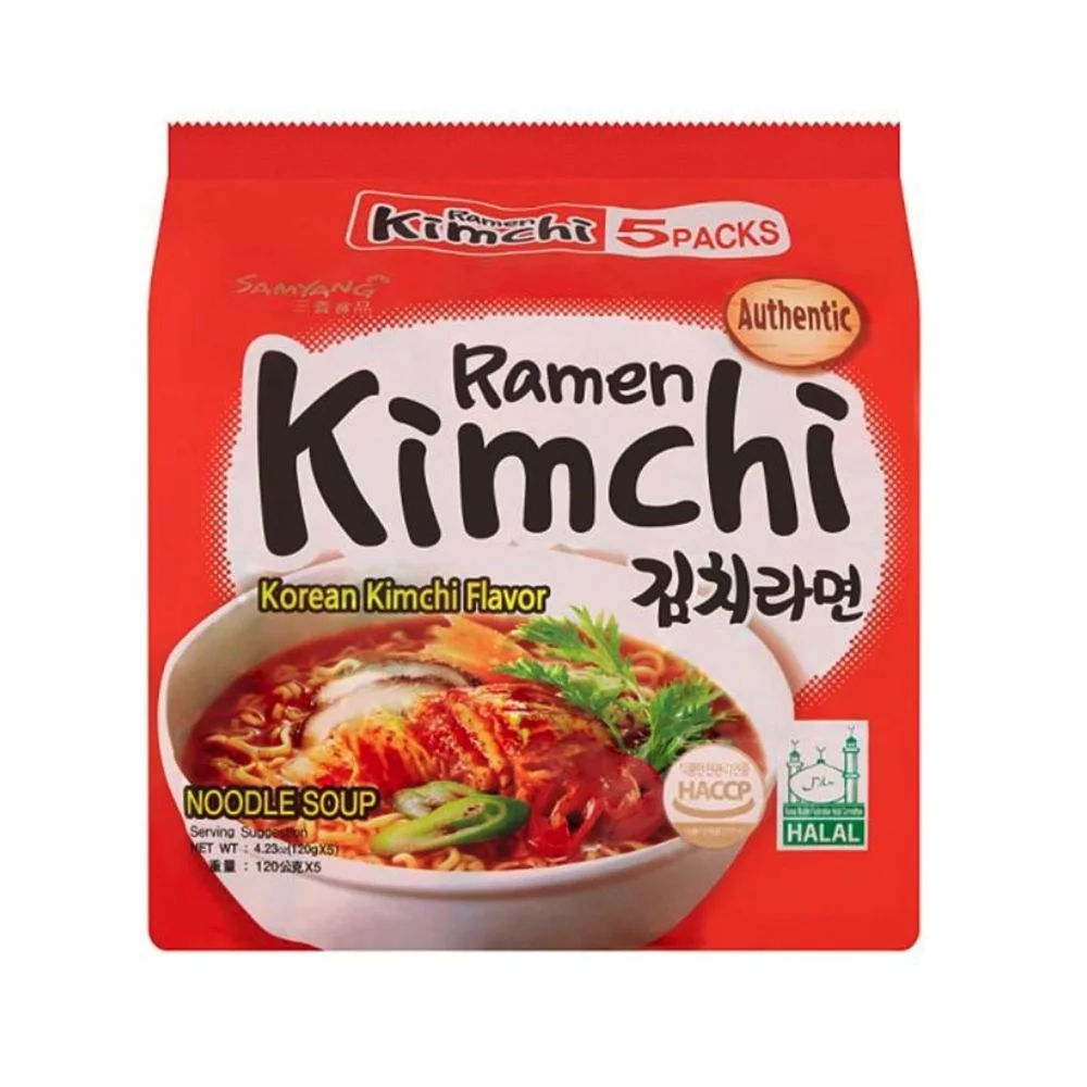 Korea Samyang Noodle Ramen Kimchi in Pakaging Sachet