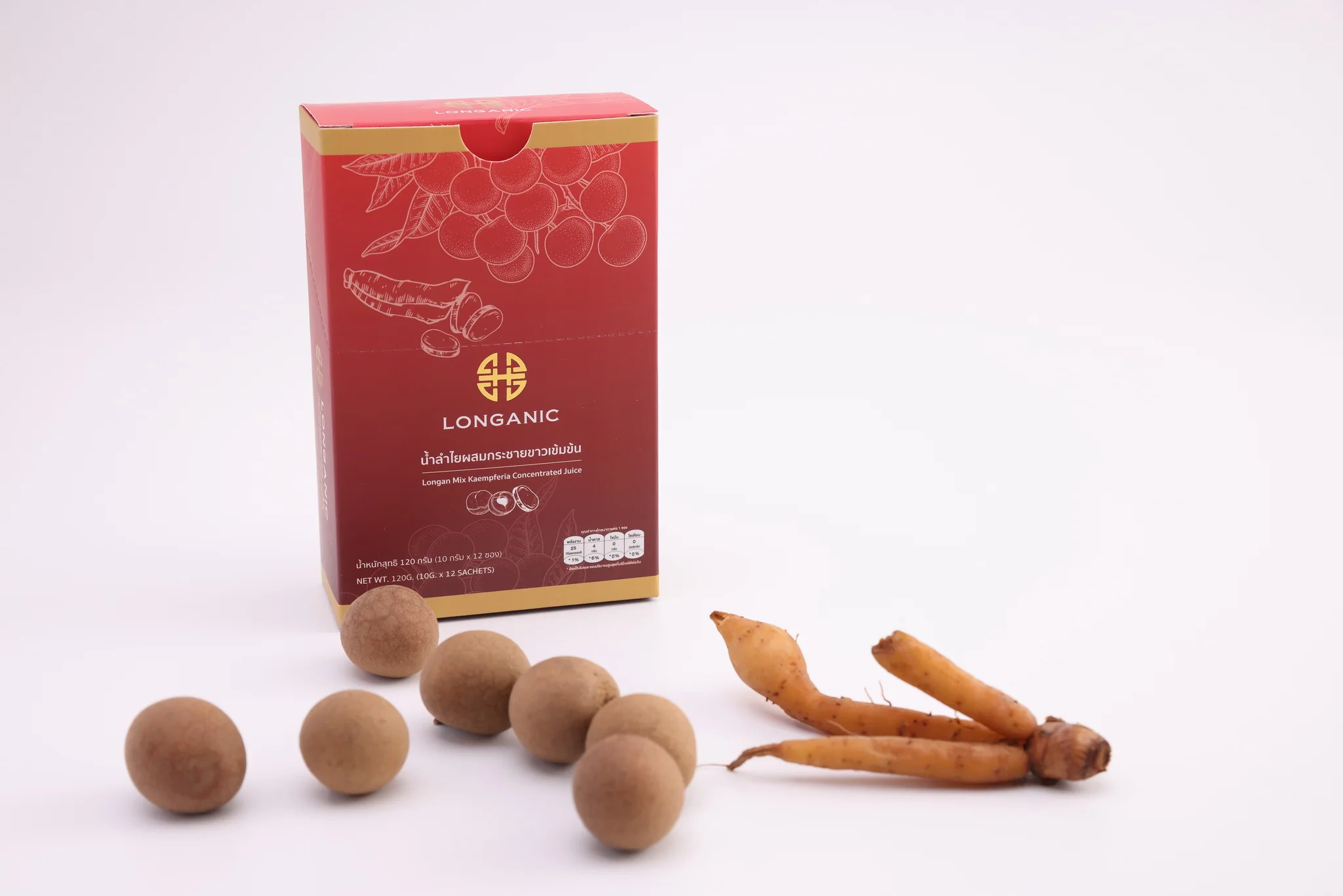 Премиум фруктовый сок: Longan Mix Kaempferia концентратный сок 100% органических здоровых напитков