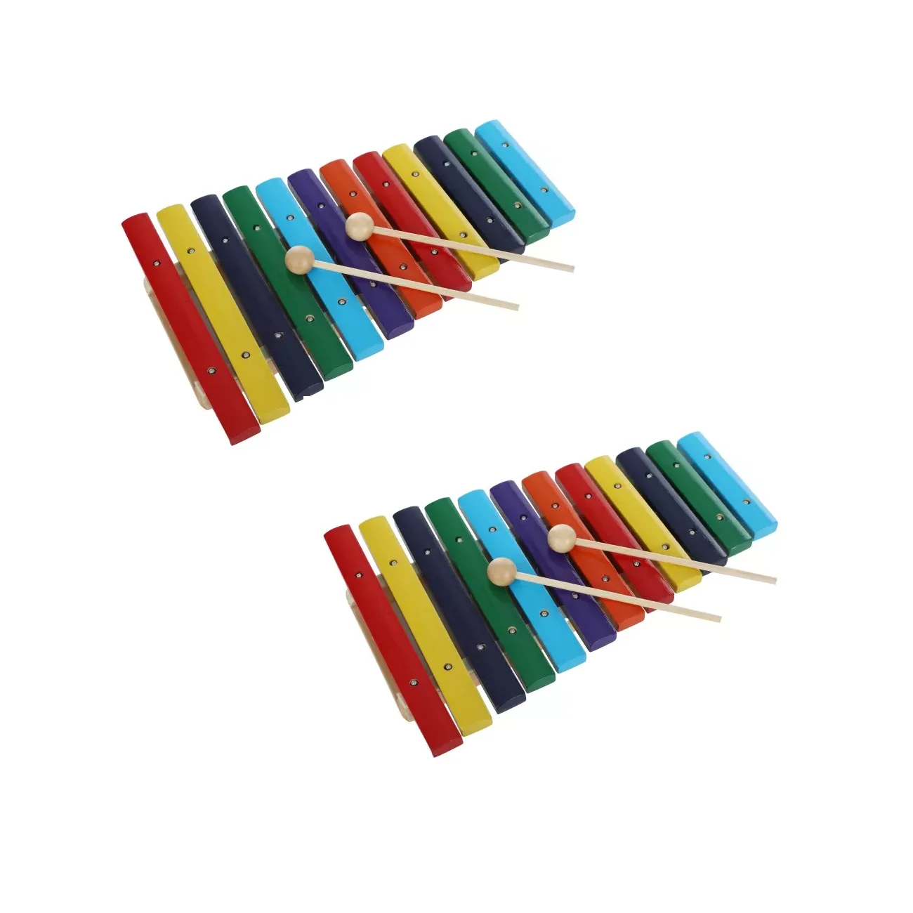 Musical Instrument 12 Scales Safe Children Learning Easy Exercise Key Thickness Tone Wood Material Xylophone