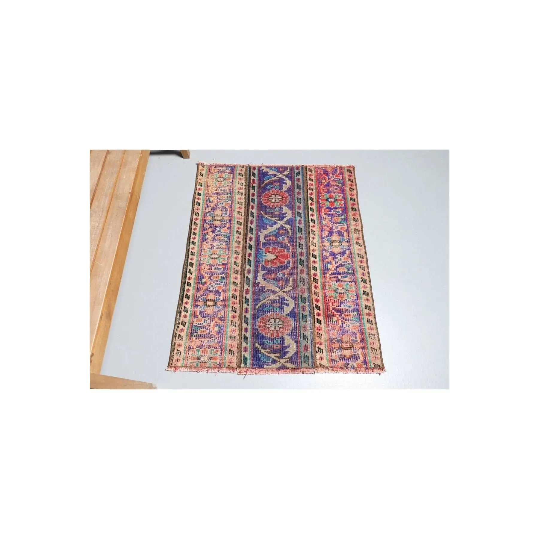 Hand Woven Carpet, 83x103 Cm Turkish Carpet, Anatolian Carpet