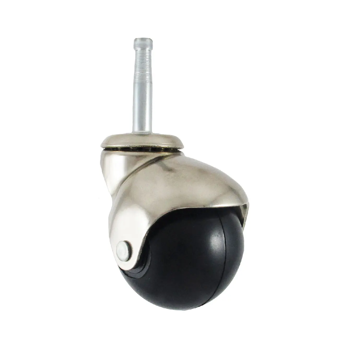 1.5 Inch (40MM) Grip Neck Stem Furniture Ball Castor Roller Chrome Coating