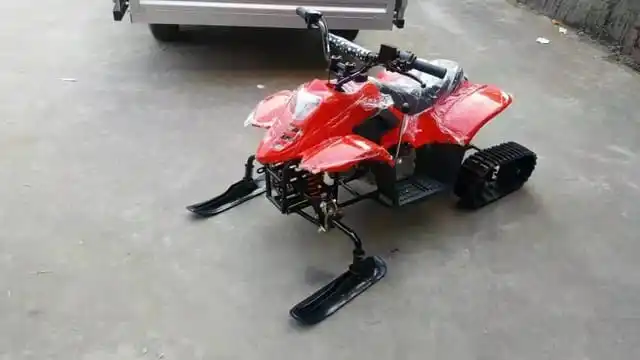 Snowmobile Snow Sled High Quality Ski Scooter Electric Bike For Adult