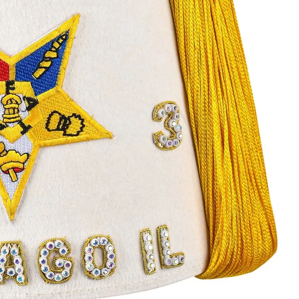 Top Trending Bullion Wire Work Shriner Fez Hats Top High Quality Shriner Fez Hats