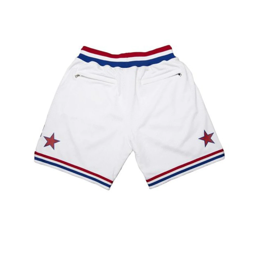 Running Shorts Oversized Polyester Mesh Basketball Shorts Stripe Hem Pockets Summer Basic Men Shorts