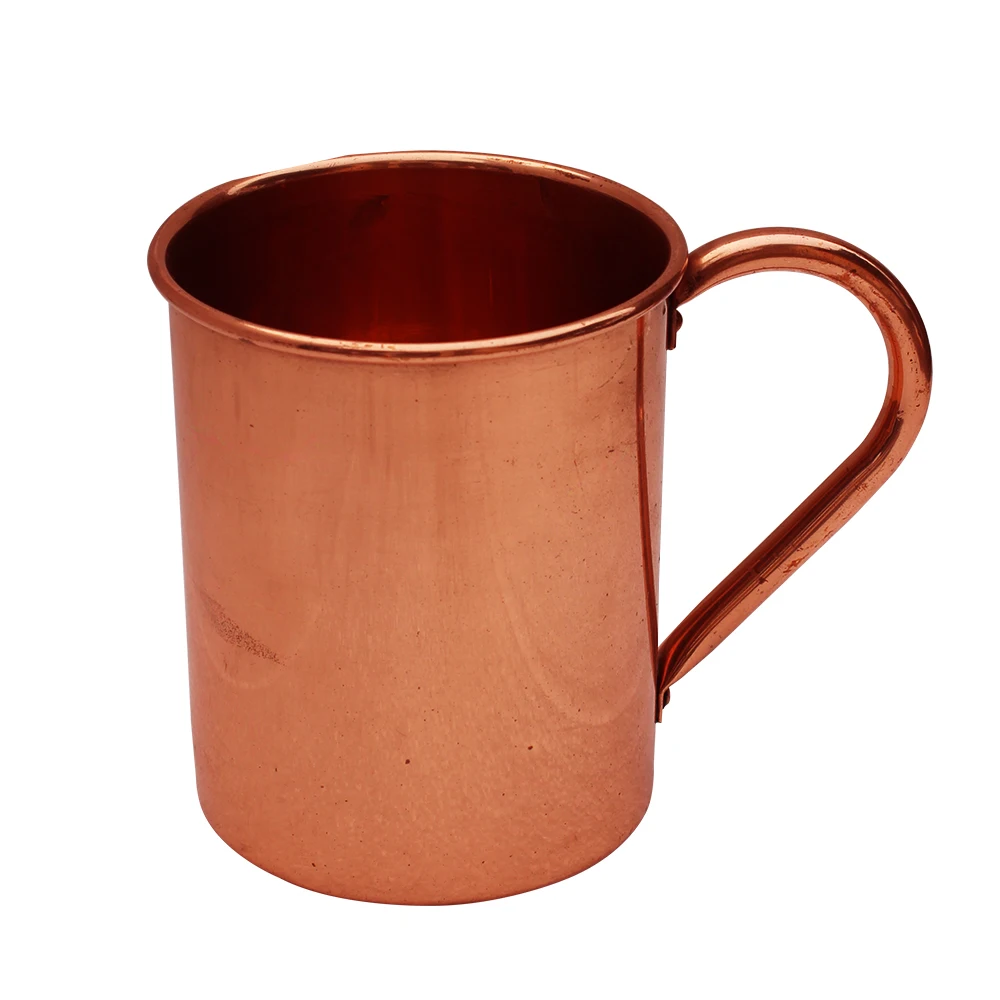 Handmade High Quality Copper Mugs With Handles 100% Pure Copper For Health Benefits Water Drinking