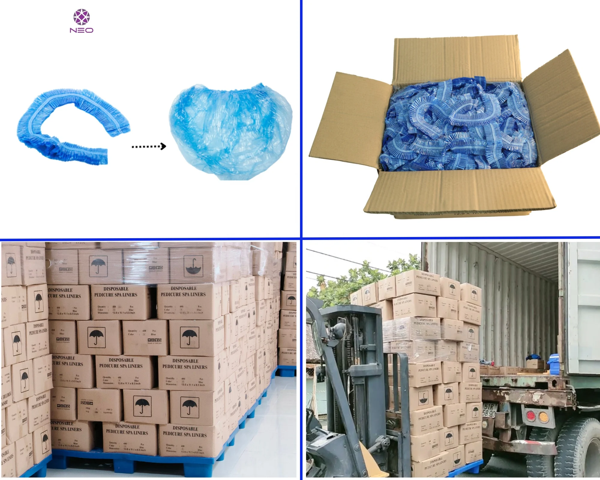 Высококачественный одноразовый спа-вкладыш вкладыши для ванны Индивидуальные OEM от вьетнамских производителей горячий продукт в салоне красоты