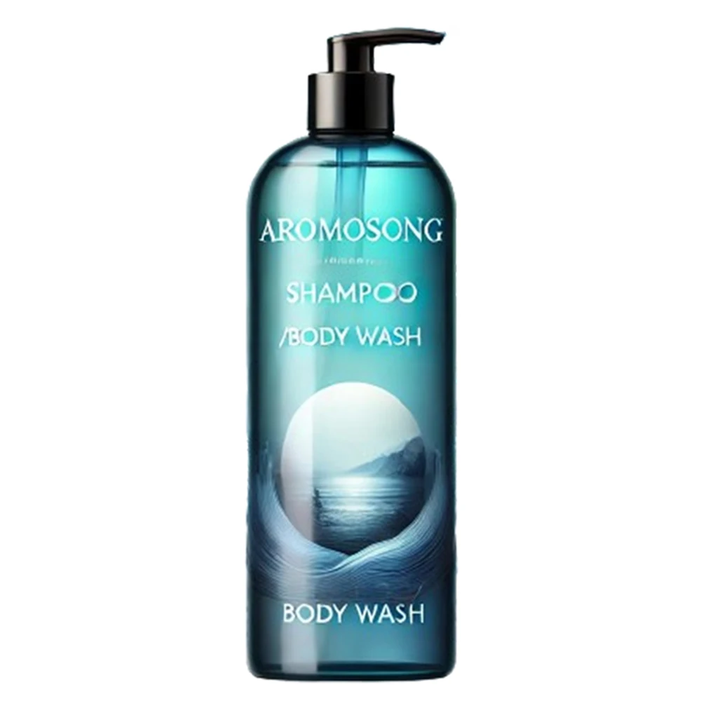 Private Label Sea Salts 1000 ml Hair Care Set Organic Body Wash Bath Gel Nourishing Repairing Shampoo Conditioner Hair Care