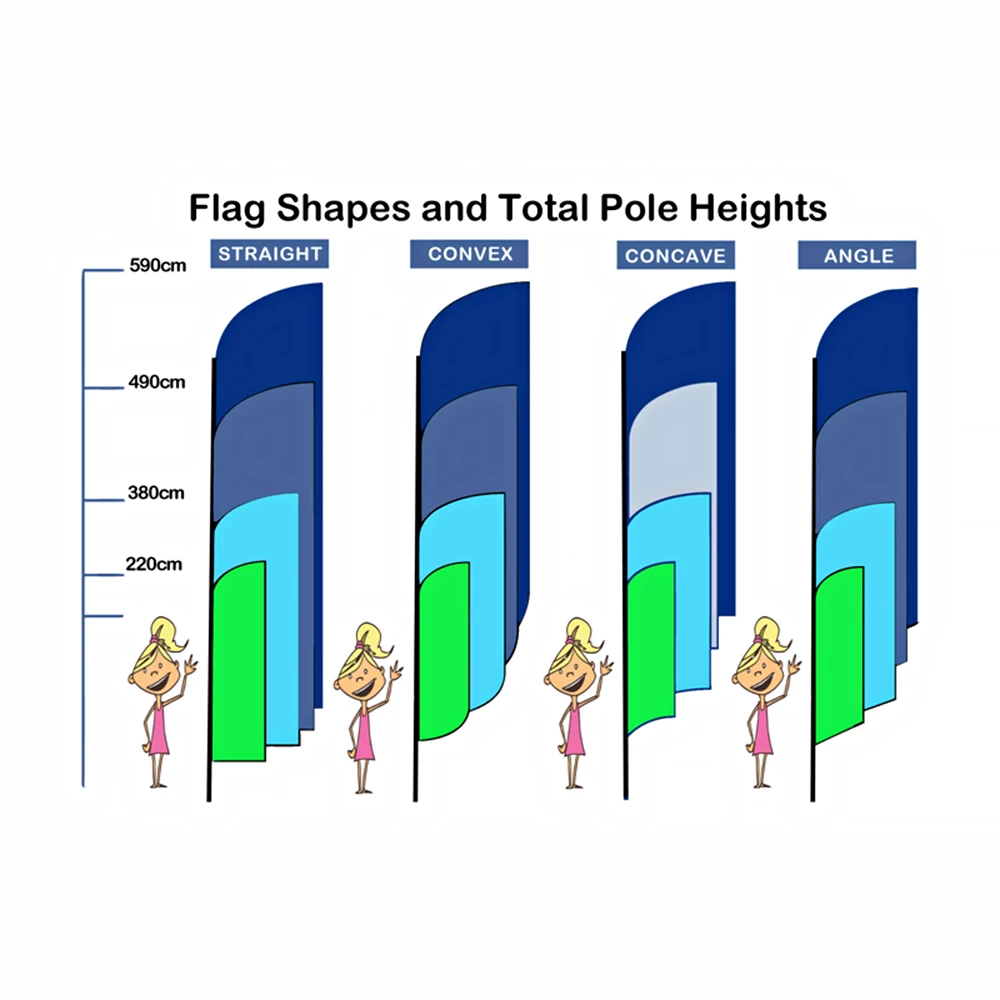 Light Customization outdoor Large Custom Beach Feather Banner Flag Flying Flags Banner Printed