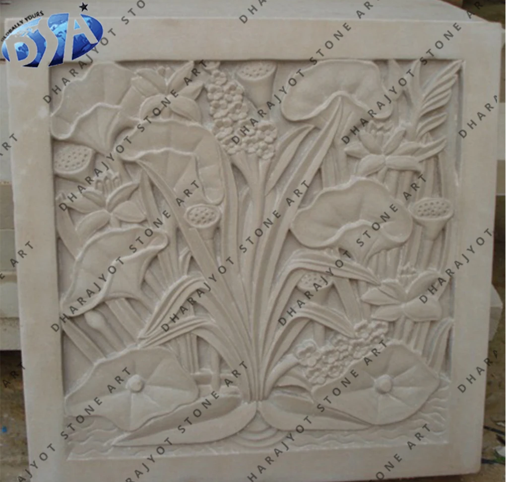 White Marble Antique Design Natural Natural  marble Blue Dedalus marble sheet wall panel for home