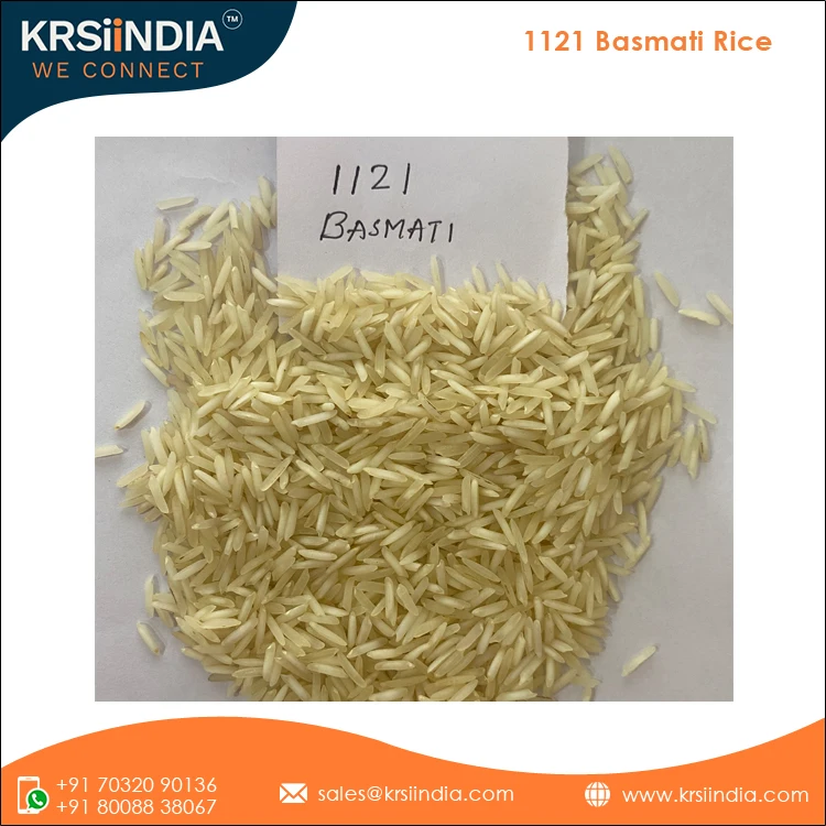 Widely Selling Export Quality 5/10/25kg Packaging Available on Long Grain 1121 Sella Basmati Rice for Bulk Purchaser