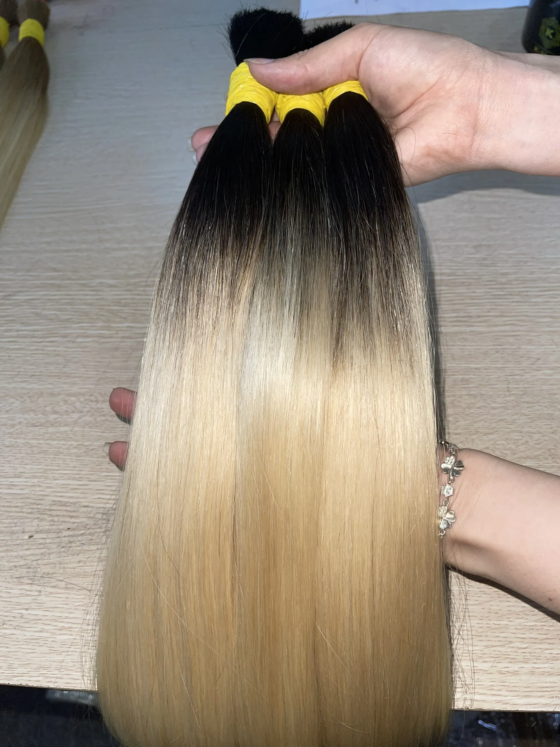 Hair Bulk Russian Hair Top Selling Natural Straight  Virgin Hair, Raw Hair, Vietnam Hair Vendors