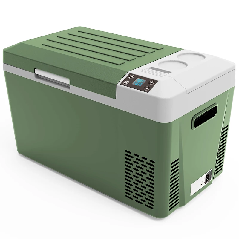 FJ23-1 23L DC 12V 24V компрессор солнечной энергии USB дисплей батарея мини быстрое охлаждение Мобильный автомобиль холодильник морозильник холодильник