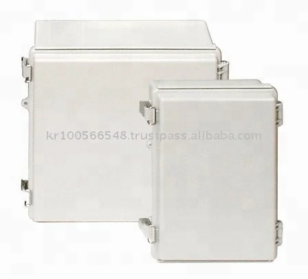 High Quality Wholesale Waterproof Plastic Enclosure IP66/67 Hinged cover Electrical panel box Made in korea