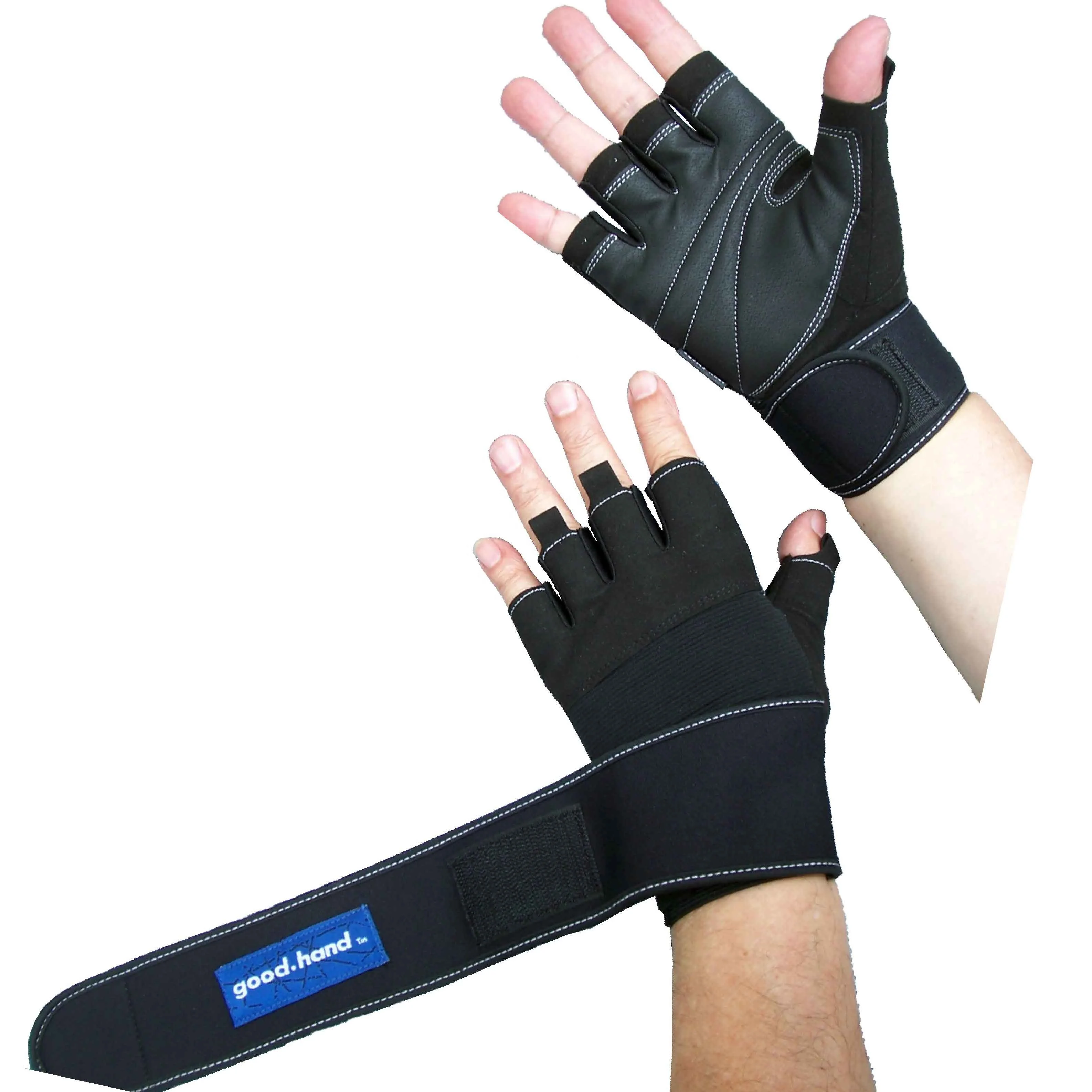 Custom logo	Half finger With wrist support Breathable Anti slip  tactical  Weightlifting gloves fitness  Gym Gloves for exercise