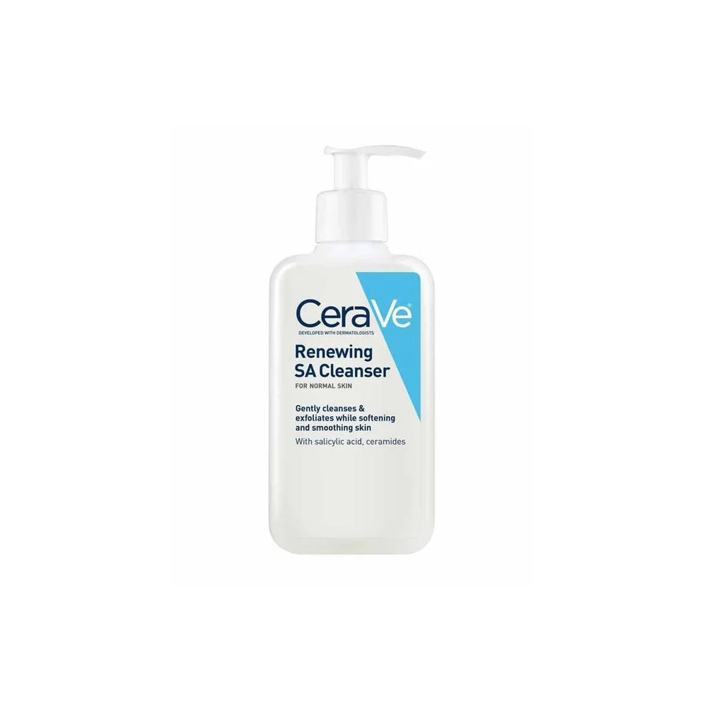 CeraVe Renewing SA Face Cleanser for Normal Skin, 8 fl oz
