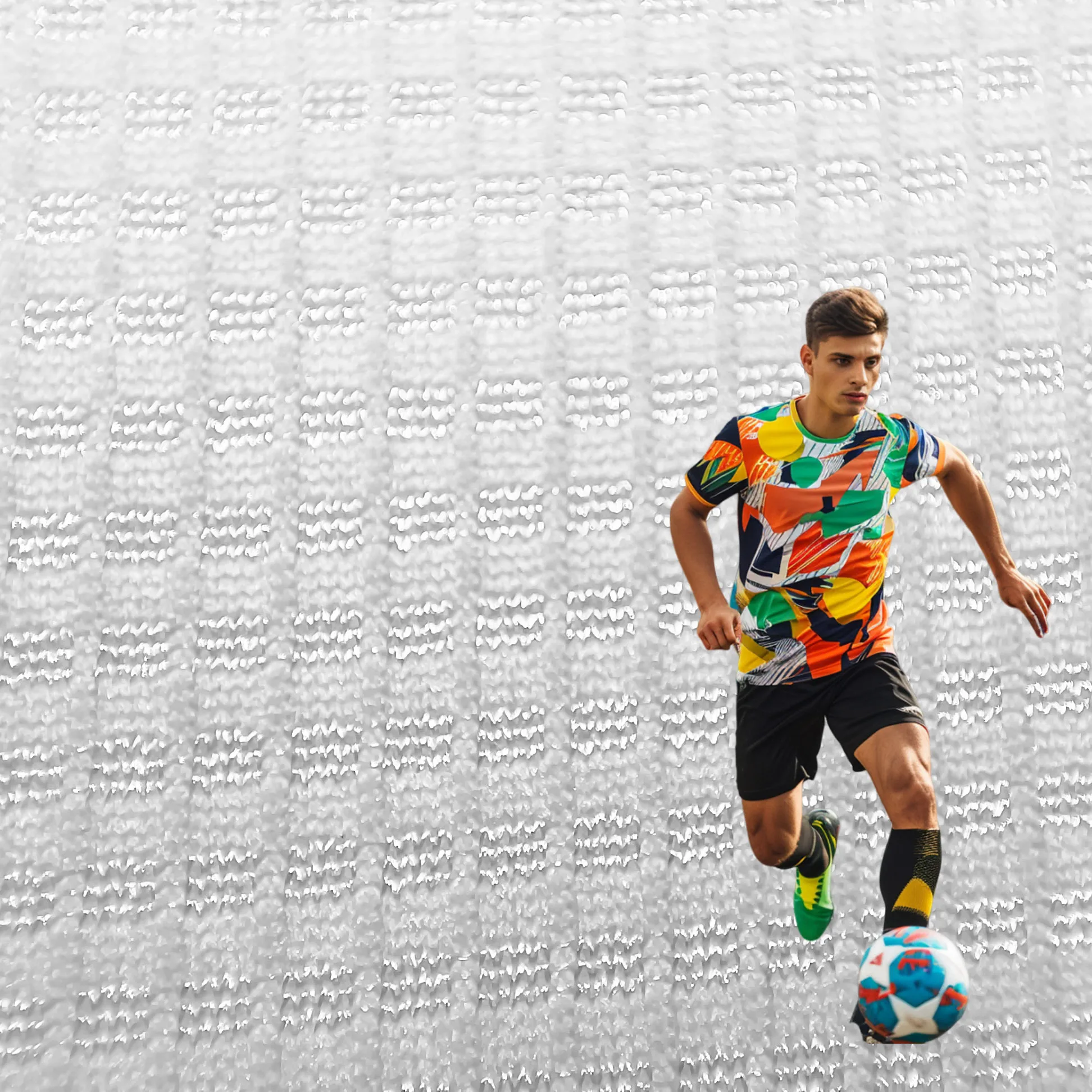 Dry Fit 100% Polyester Textile Sublimation Jersey Fabric For Sportswear Polydex Fabric Sublimation White