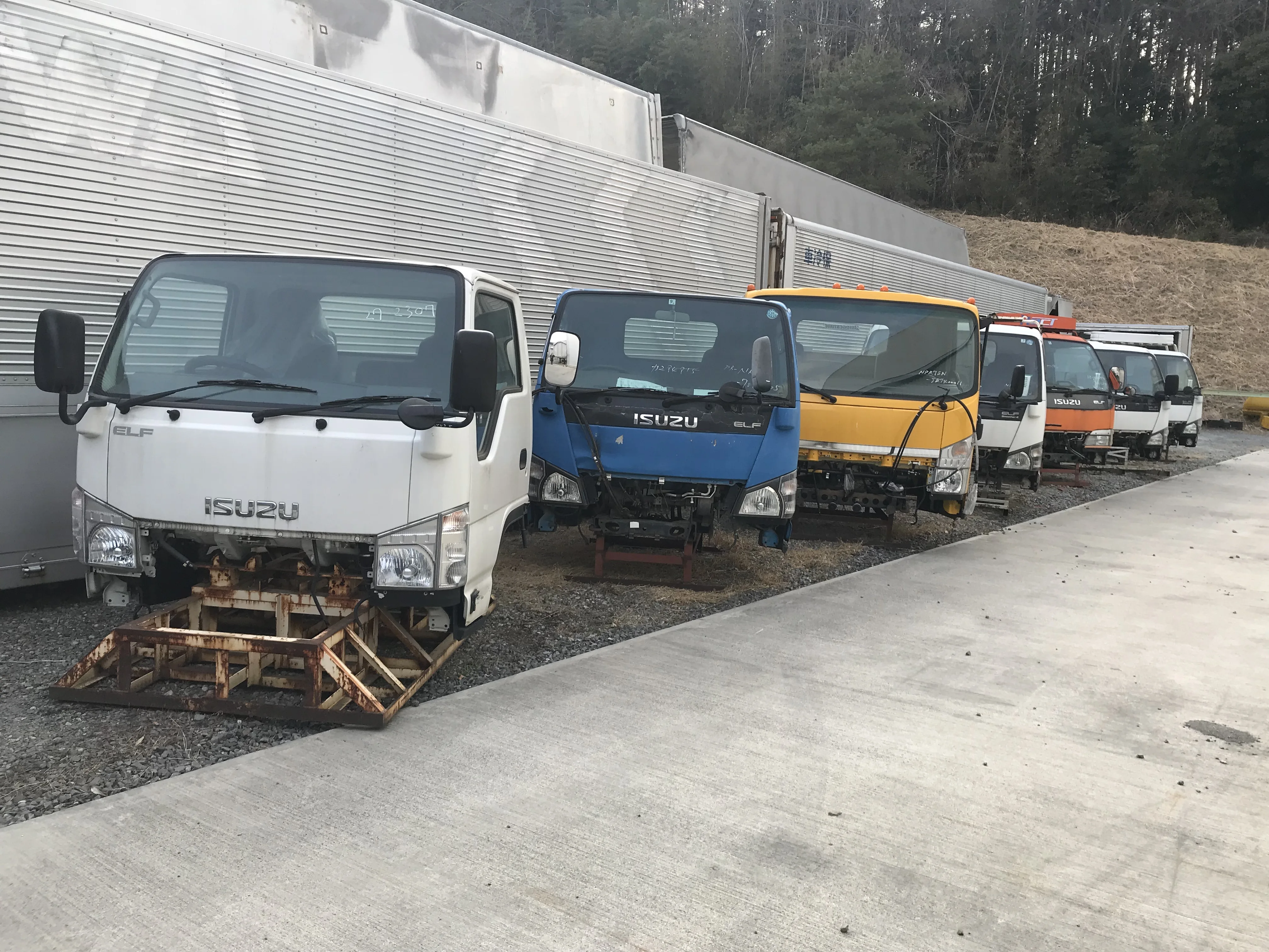 Excellent Used Cabin ISUZU By Scientific Process In Bulk