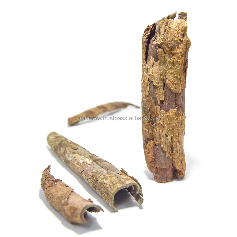 Premium Catappa Bark - Aquarium Blackwater - Dried Indian Almond Stick for Betta Fish & Shrimp Wood Decorations Tank Accessories