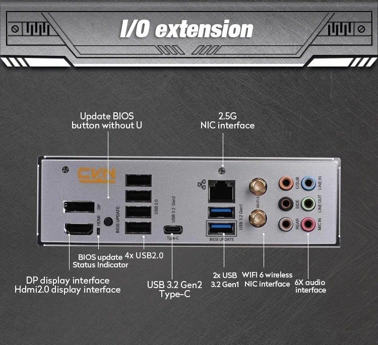 Colorful CVN B660M GAMING FROZEN Computer h61 CPU x79 PC ddr5 ram b450 Gaming b550 x99 Intel mother board Processor motherboard