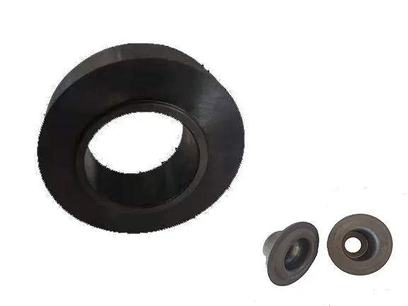 Silicone Rubber Ring Coating Cover Machinery Manual Conveyor Roller Chain Spiral Return Roller for Coal Concrete Batching