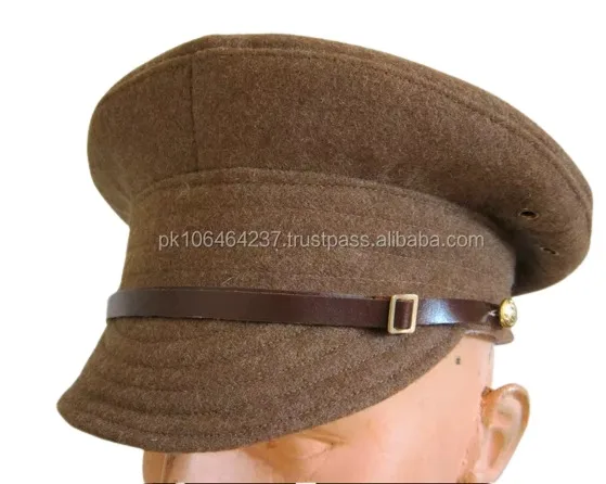 Оптовая продажа высококачественные 100% шерстяные вышитые вручную логотип WW1 британские тренчевы