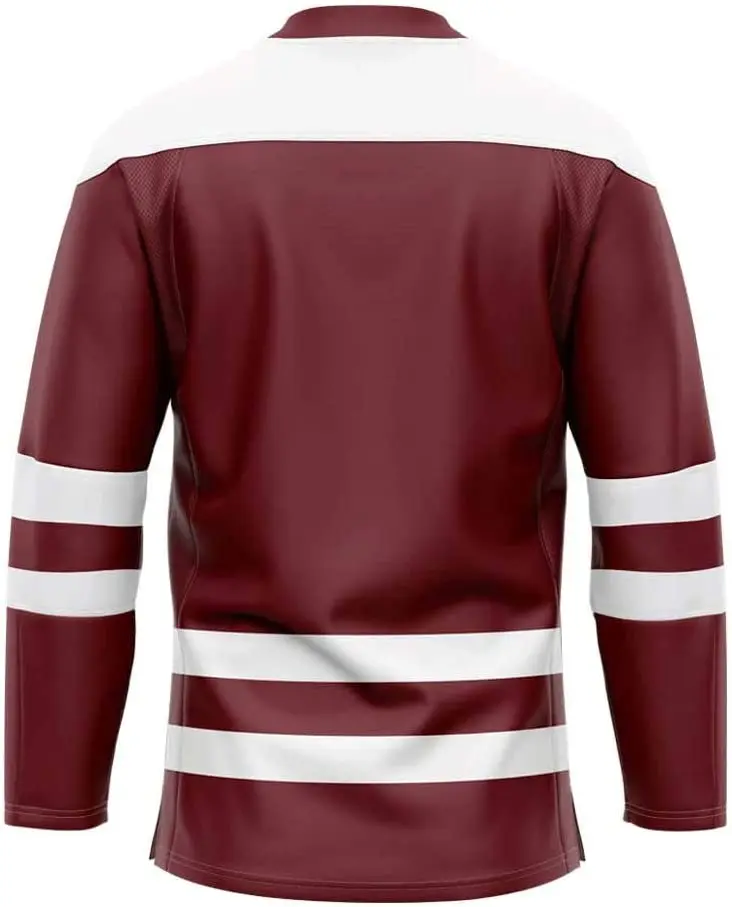 Professional Production Sublimation Printed Ice Hockey Jerseys Ice Hockey Jersey Custom Team Men Ice Hockey Uniform